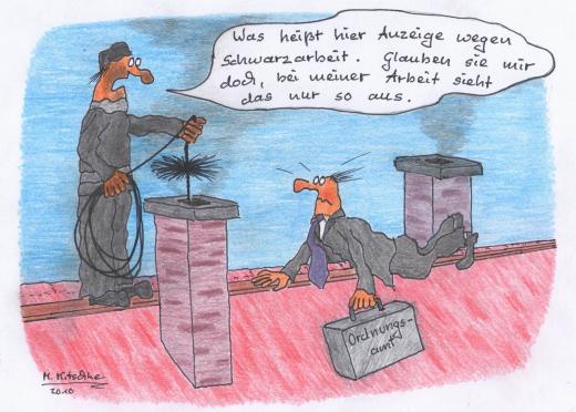 Anzeige wegen Schwarzarbeit