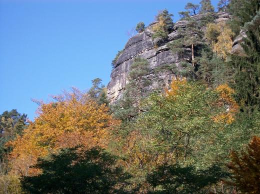 Herbstliches Polenztal