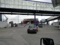Norwegen-Fussgängerbrücke im Fährhafen Kristiansand