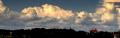 Panorama Wolken über Brandis